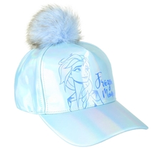 Dětská kšiltovka Frozen 2 Ledové království: Elsa s bambulí (obvod 53 cm)