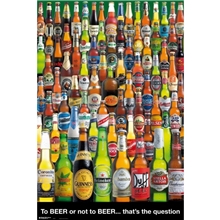 Plakát: Pivní láhve (61 x 91,5 cm) 150g