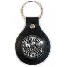 Přívěsek na klíče Lynyrd Skynyrd: Biker Logo (průměr 6 cm)