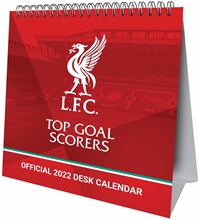 Oficiální stolní kalendář 2022: FC Liverpool (16 x 17,5 cm)