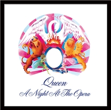 Plakát v rámu Pink Floyd: A Night At The Opera (31,5 x 31,5 cm)