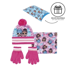 Zimní čepice, rukavice a multifunkční šátek L.O.L. Surprise: Dolls (univerzální)