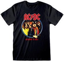 Pánské tričko AC/DC: Highway To Hell (XL) černá bavlna