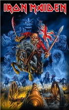 Textilní plakát - vlajka Iron Maiden: England (70 x 106 cm)