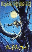 Textilní plakát - vlajka Iron Maiden: Fear Of The Dark (70 x 106 cm)