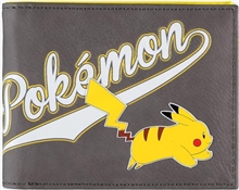 Otevírací peněženka Pokémon: Pika (10 x 9 x 2 cm) šedá