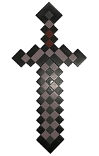 Plastová replika meče Minecraft: Nether (55 x 25 cm)