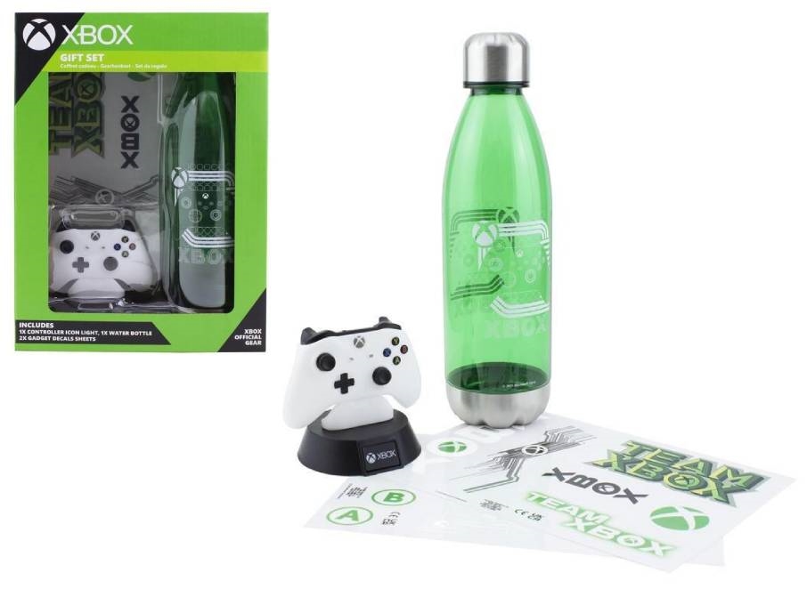 Dárkový set Xbox Icon Light, Bottle and Sticker
