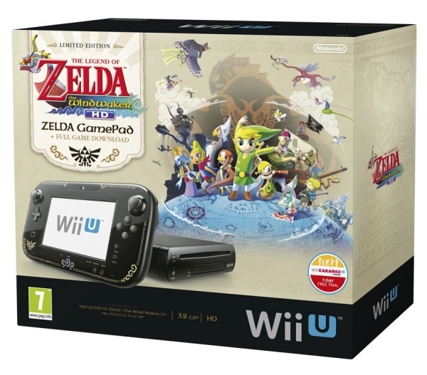 Wii U Premium Legend Of Zelda Ww Limited Ed Wiiu