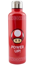 Nerezová láhev na pití Nintendo Super Mario: Power Up (objem 500 ml)