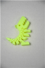 Přívěšek dinosaurus tyrannosaurus rex 3D (Neon)