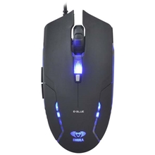 E-Blue Cobra II, optická, 6tl., drátová, 1600dpi, černá (PC)