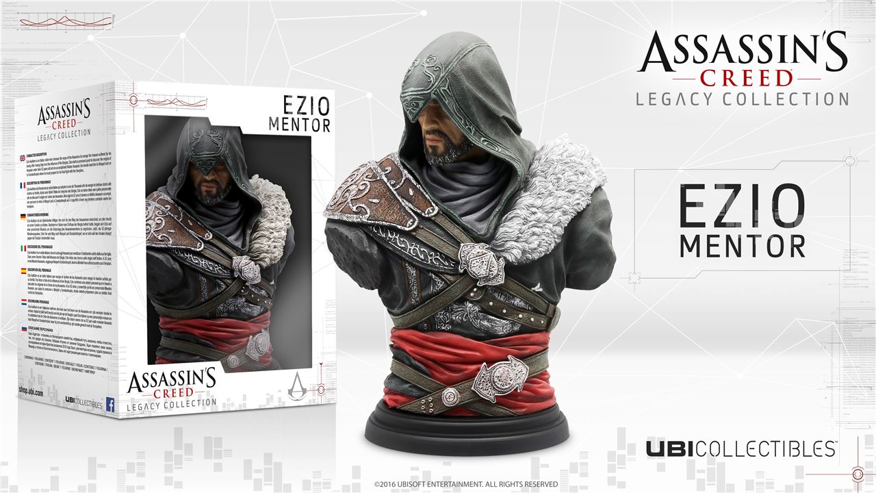 Ubisoft Assassin's Creed Legacy Collection busta Ezio