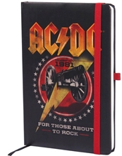 Blok A5 AC/DC: For Those About To Rock (15 x 21 cm)