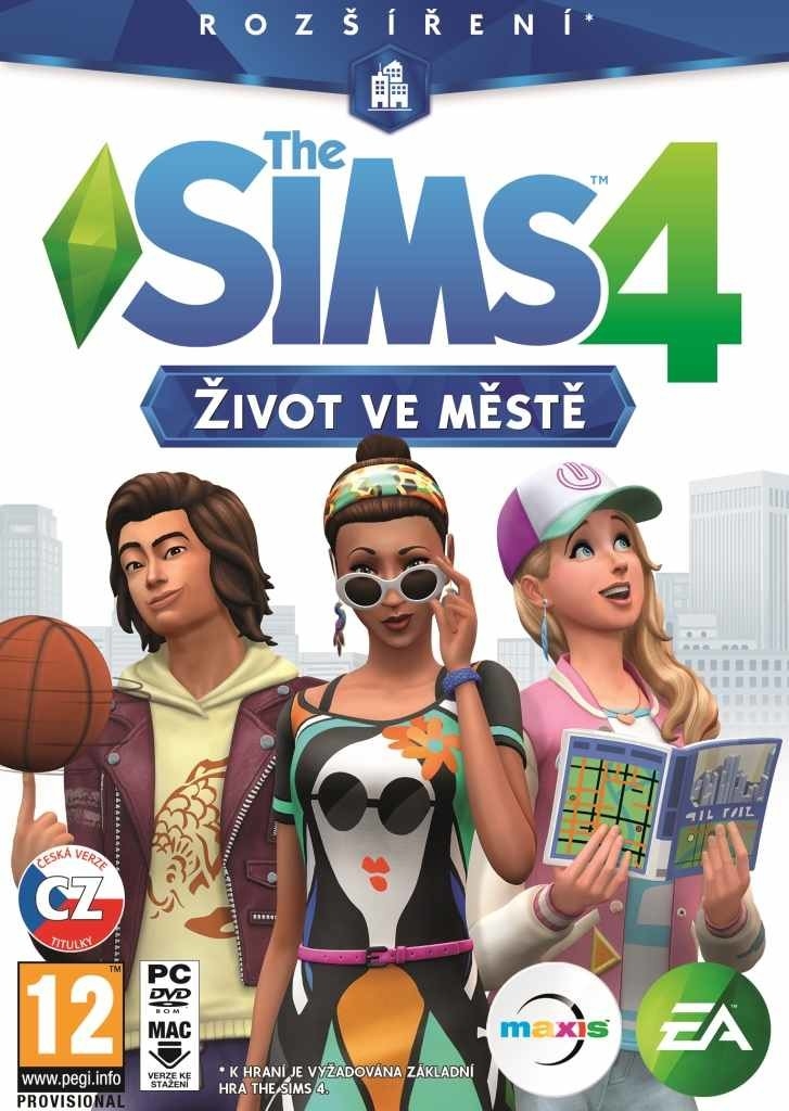 The Sims 4 Rozšíření - Život ve městě (PC)