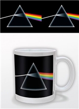 Keramický hrnek Pink Floyd: Dark Side Of The Moon (objem 315 ml) bílý