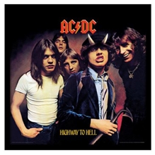 Plakát v rámu AC/DC: Highway to Hell (31,5 x 31,5 cm)