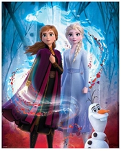 Plakát Frozen II Ledové království II: Guiding Spirit (40 x 50 cm)