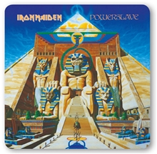 Tácek pod sklenici: Iron Maiden - Powerslave (10 x 10 cm)