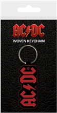 Přívěsek na klíče AC/DC: Logo textílie