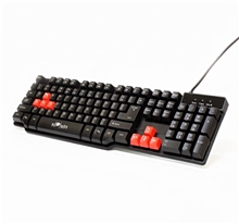 Red Fighter herní klávesnice, černá, drátová, USB, podsvícená (PC)