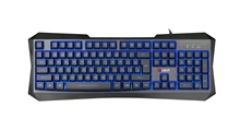 Herní klávesnice C-TECH Nereus (GKB-13), CZ/SK, 3 barvy podsvícení, USB