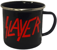 Smaltovaný hrnek Slayer: Logo (objem 400 ml)