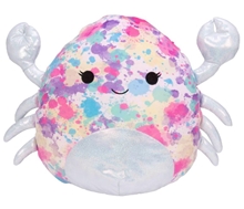 Squishmallows - 40 cm plyšák - Rainbow Splatter Crab