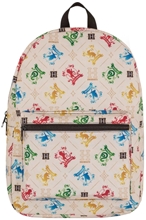 Školní batoh Harry Potter: Bradavice (objem 14,4 litrů 30 x 40 x 12 cm) béžový polyester