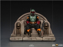 Iron Studios Deluxe: The Mandalorian - Boba Fett on Throne (1/10)