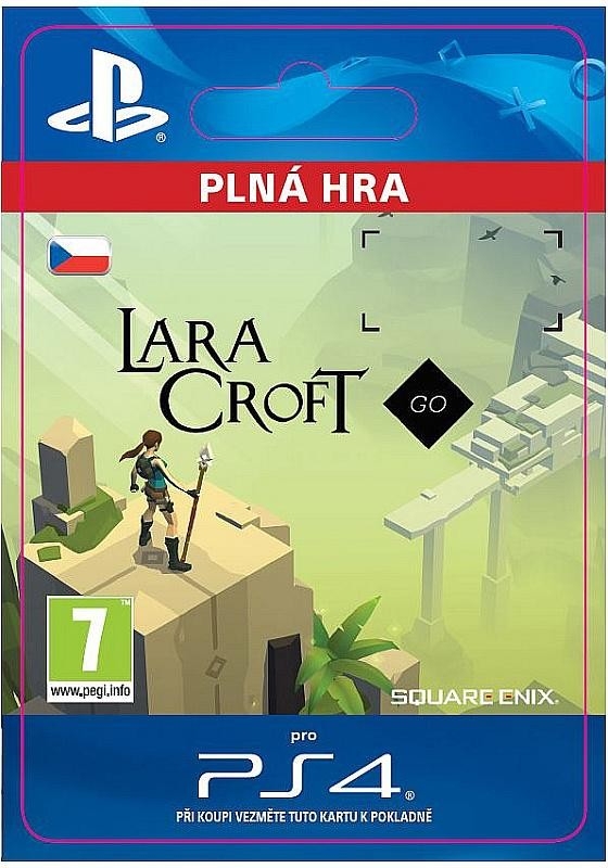 Lara Croft GO (Voucher - kód ke stažení) (PS4)