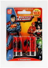 Baterie AAA - Justice League s brutální výdrží (4ks)