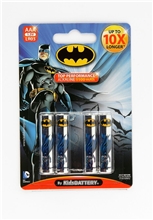 Baterie AAA - Batman s brutální výdrží (4ks)