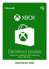 Dárková karta Xbox 5 EUR SK