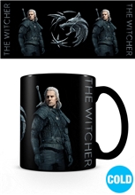 Proměňovací keramický hrnek Netflix The Witcher Zaklínač: (objem 315 ml)