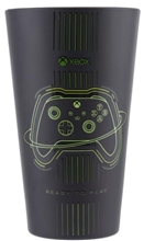 Černá sklenice Xbox: Controller (objem 400 ml)