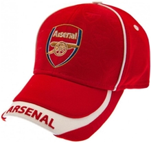 Kšiltovka FC Arsenal: vzor DB znak (nastavitelná) červená