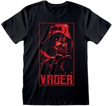 Pánské tričko Star Wars: Vader (L) černá bavlna