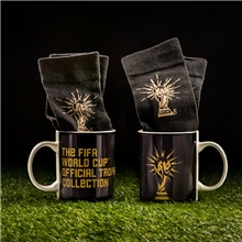 Paladone FIFA (Black and Gold) Mug and Socks Set