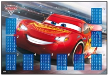 Podložka na psací stůl Disney: Auta - Cars 3 (49,5 cm x 34,5 cm)