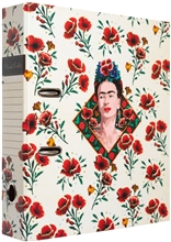 Kroužkový pořadač se spojovací svorkou Frida Kahlo: Flores (28 x 32 x 7 cm)