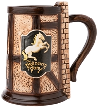 Keramický pivní korbel Lord Of The Rings Pán prstenů: The Prancing Pony (objem 900 ml)