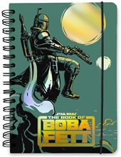Poznámkový blok Star Wars Hvězdné války: Boba Fett (A5 14,8 x 21,0 cm)