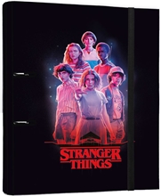 Kroužkový pořadač Premium Netflix Stranger Things: Postavy (28 x 32 x 4 cm)
