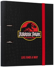 Kroužkový pořadač Premium Jurassic Park Jurský park: Life Finds A Way (28 x 32 x 4 cm)