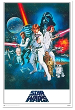 Plakát Star Wars: War of the galaxies (61 x 91,5 cm) 150g