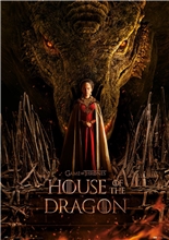 Plakát House of the dragon Rod draka: Rhaenyra Targaryen (61 x 91,5 cm) 150g