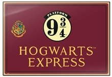 Podložka na psací stůl Harry Potter: Nástupiště 9 3/4 (49,5 cm x 34,5 cm)