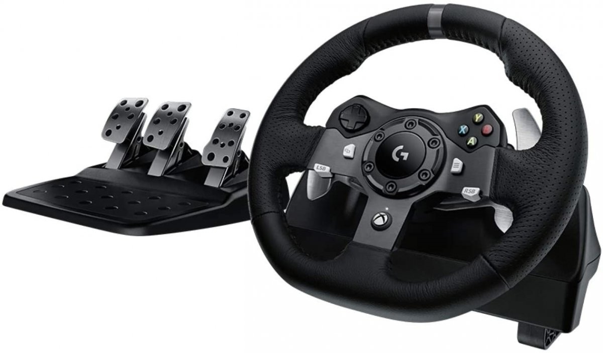 Logitech G920 Racing Wheel and Pedals (Xbox One / PC) (Bazar)