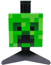 Stolní dekorativní lampa na sluchátka Minecraft: Creeper (19 x 24 x 12 cm)